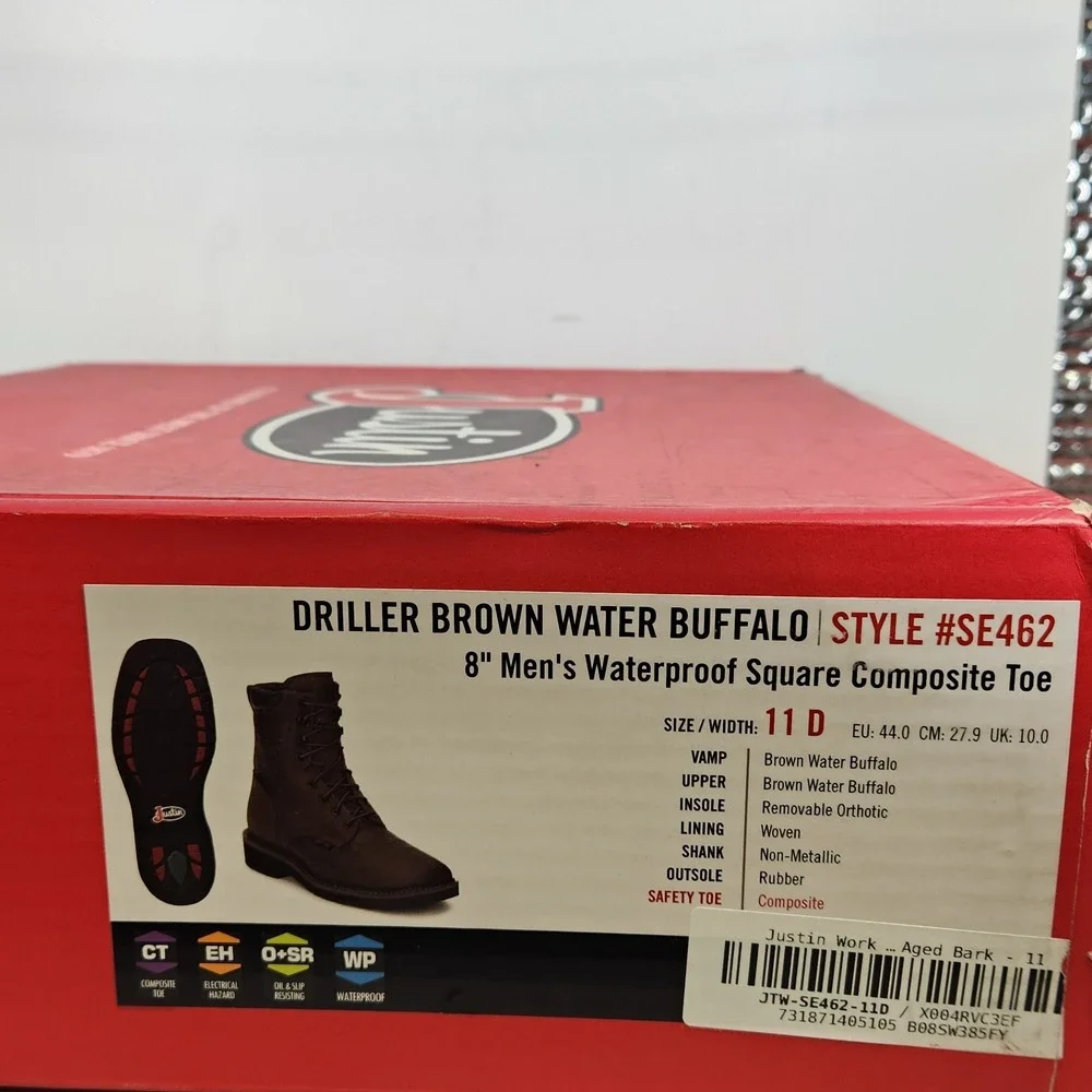 Justin Boots policies ships